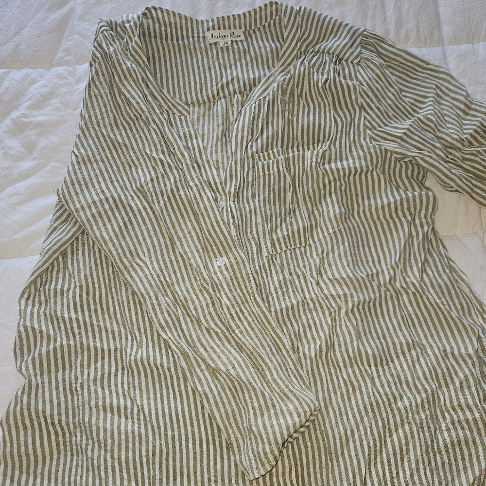 Button Down Blouse